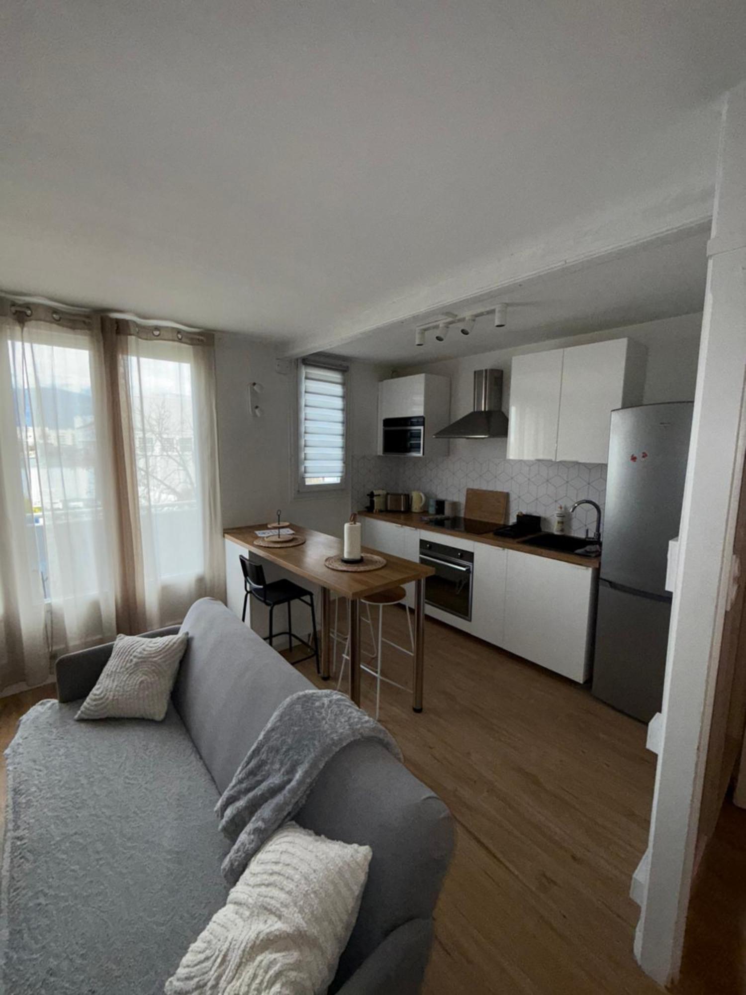 Superbe Duplex Avec Parking Gratuit Apartment Гренобъл Екстериор снимка