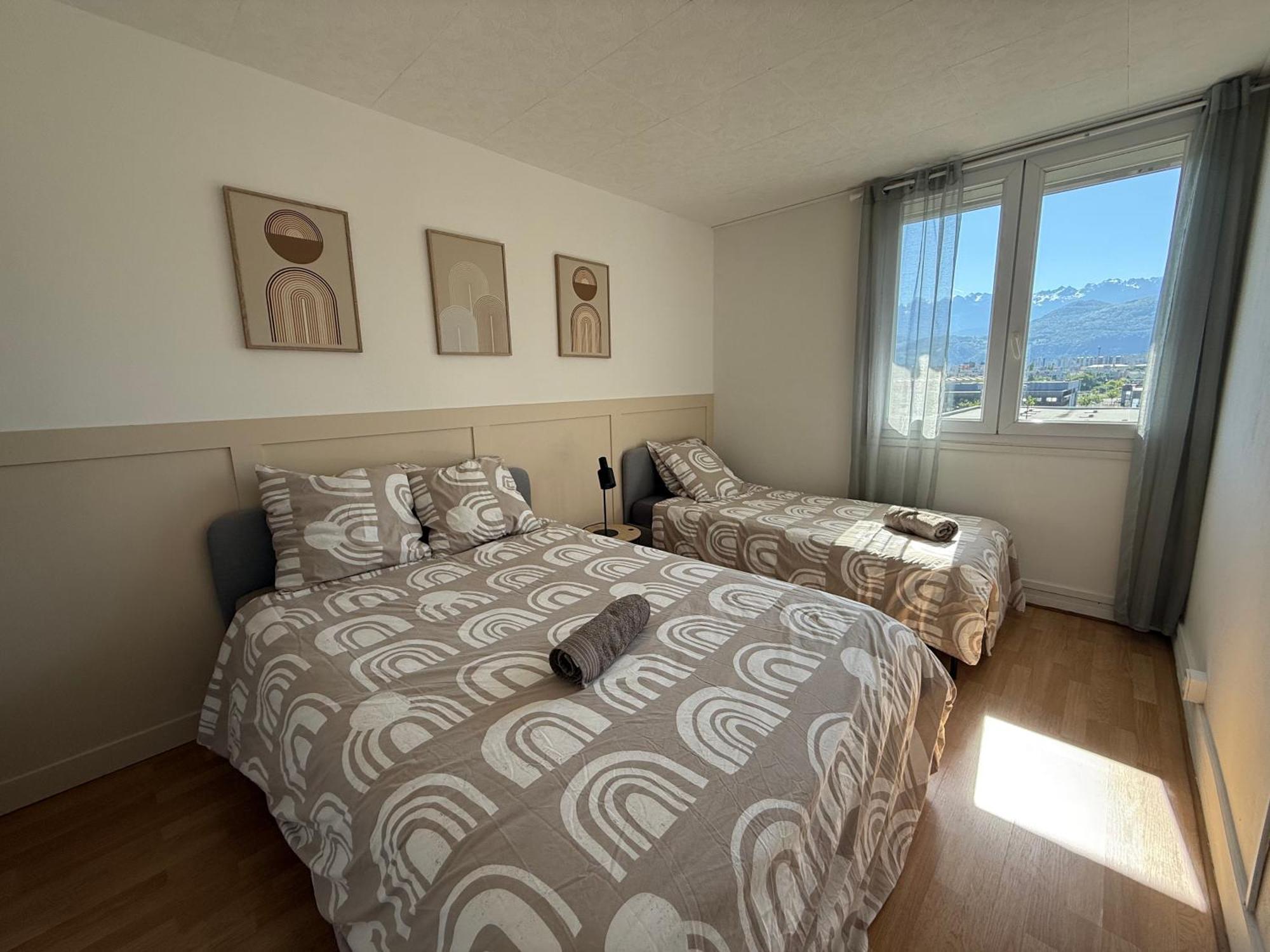 Superbe Duplex Avec Parking Gratuit Apartment Гренобъл Екстериор снимка